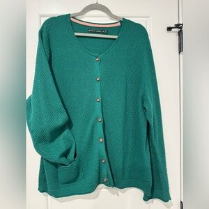 Gudrun Sjoden green cardigan/jacket